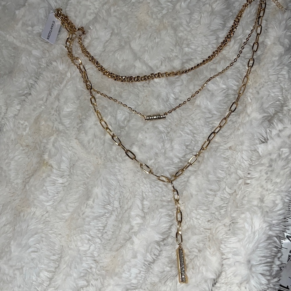 New 41‎ Hawthorn y 3 layers necklace